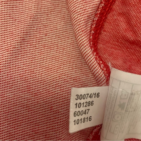 University of Nebraska UNL 3/4 zip jacket size S thumbhole sleeves two tone red - Picture 11 of 16